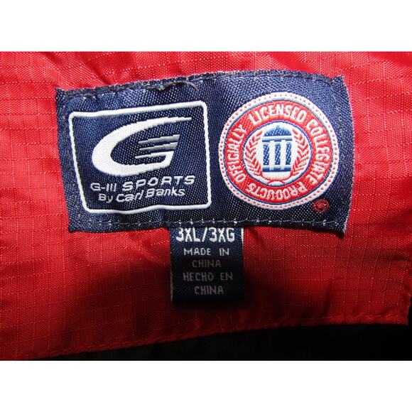 G-III Wisconsin Badgers Pullover Windbreaker Jacket 3XL Red NCAA Carl Banks - Picture 12 of 15